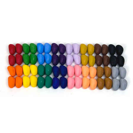 Just Rocks 64 Crayons in 16 colors