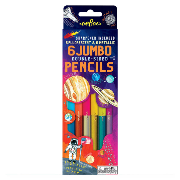 Solar System Double-Sided Color Pencils (eeBoo)