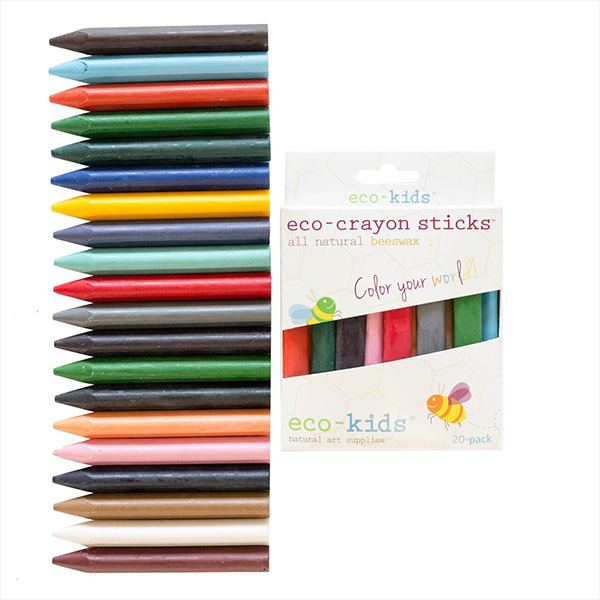 Eco-Crayon Sticks 20 Pack