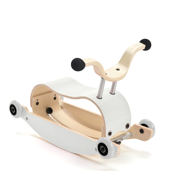 Wishbone Mini-Flip Starter Bike - White
