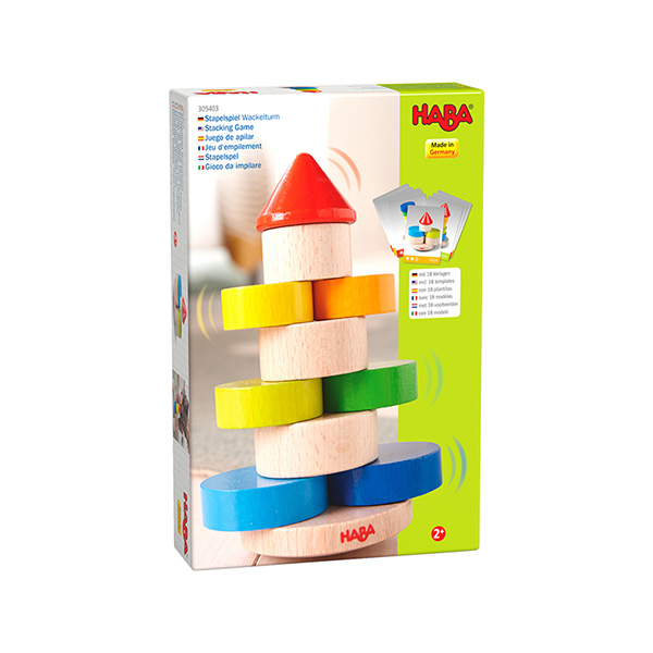 Wobbly Tower Stacking Game (HABA)