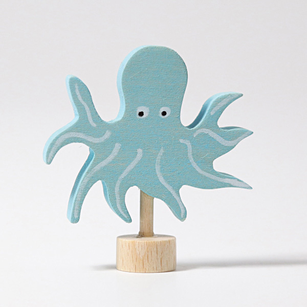 Octopus Ornament for Birthday Rings