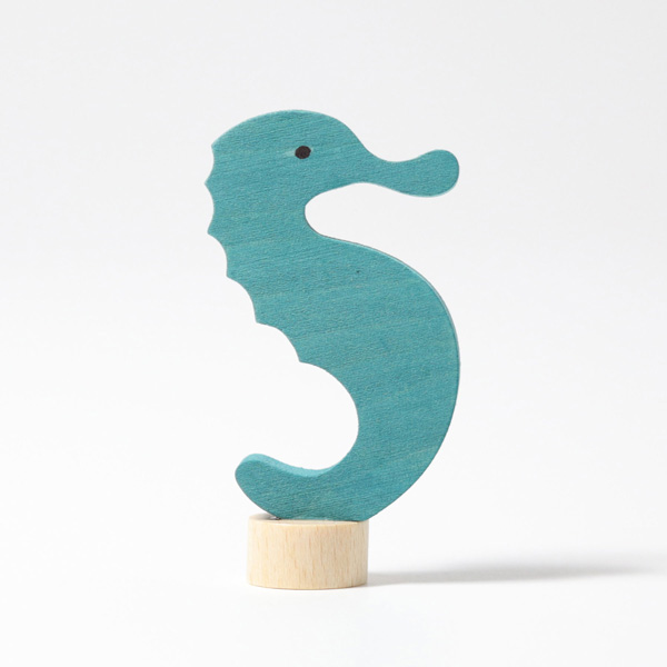 Seahorse Ornament for Birthday Rings