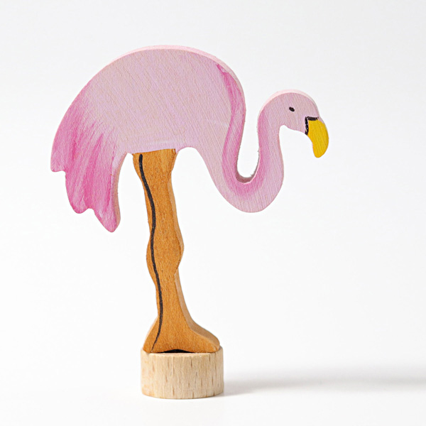 Flamingo Ornament for Birthday Ring