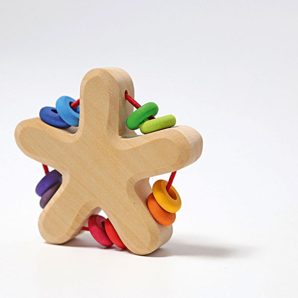 Rainbow Star Grasping Toy (Grimm's)