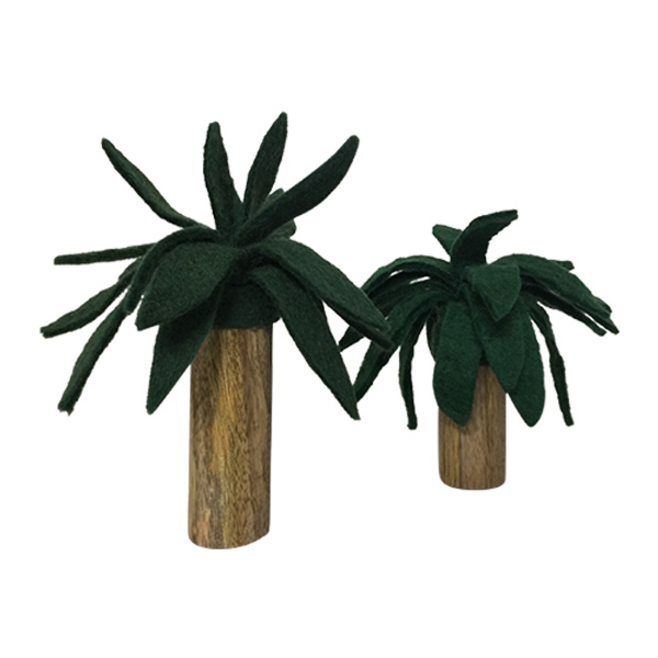 Palm Trees Wood and Felt Play Set (Papoose) 20% Off