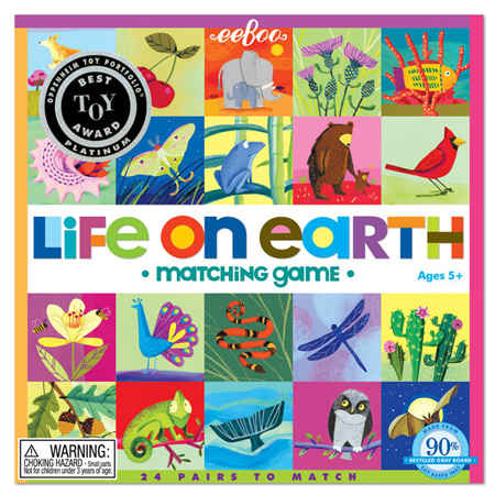 Life on Earth Memory Matching Game