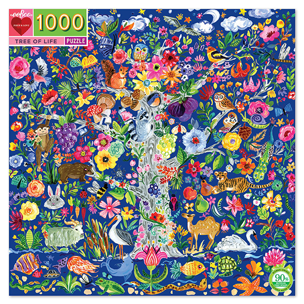 Tree of Life 1000 Piece Jigsaw Puzzle (eeBoo)