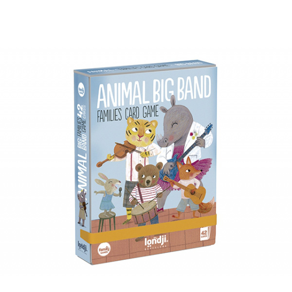 Animal Big Band Family Card Game
