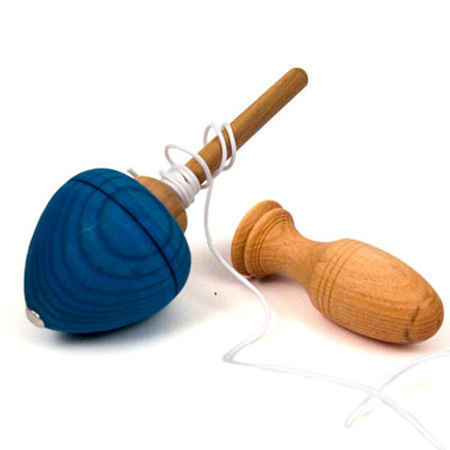 Pull-Off String Spinning Top (Mader)