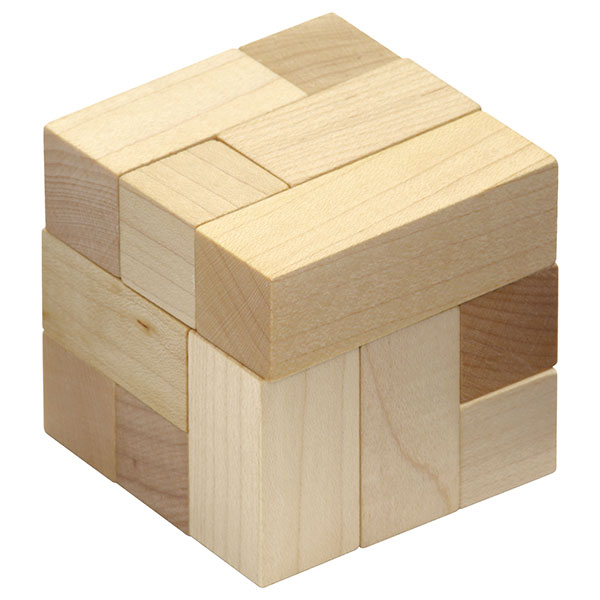 Soma Puzzle Cube (Maple Landmark)
