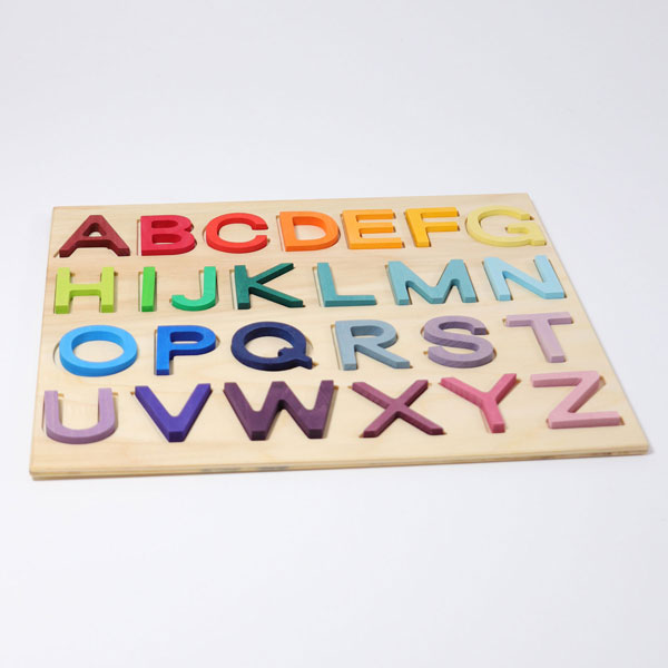 Wooden ABC Alphabet Game in Frame