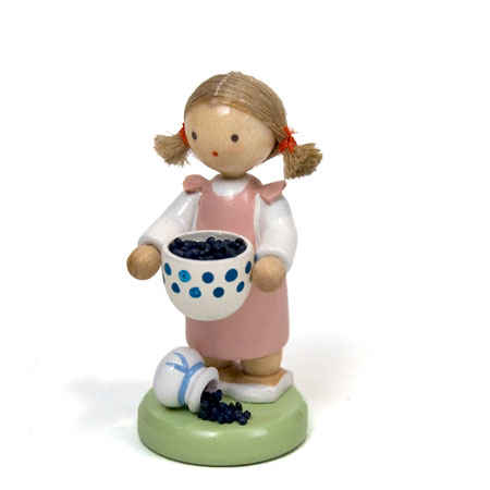 Girl with Blueberries Figurine (Flade)