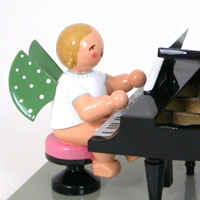 Angel at the Grand Piano