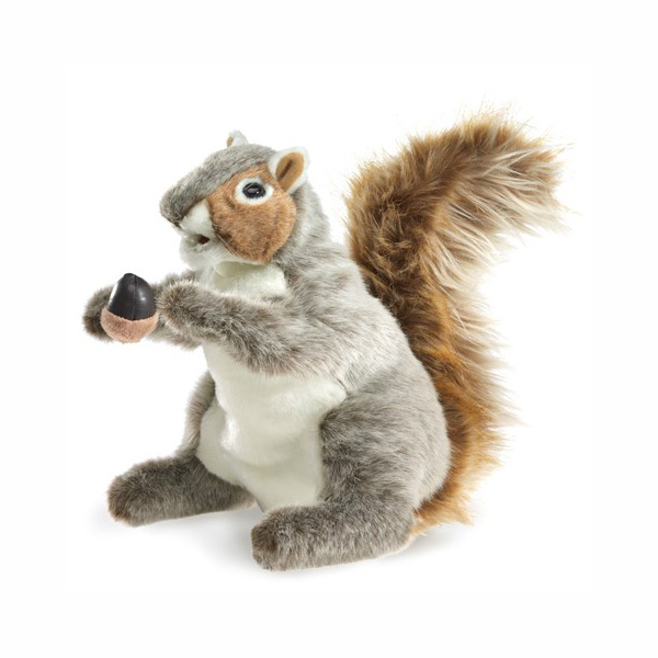 Gray Squirrel Hand Puppet (Folkmanis)