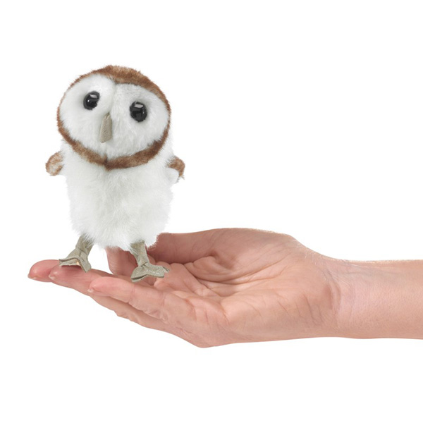 Mini Barn Owl Hand Puppet (Folkmanis)