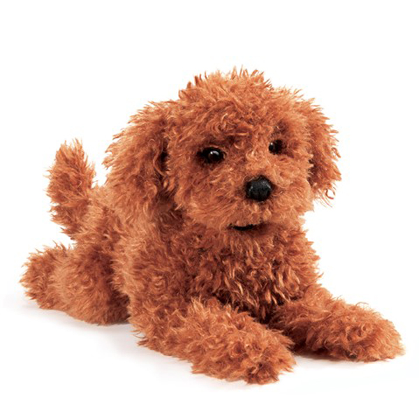 Poodle Puppy Hand Puppet (Folkmanis)