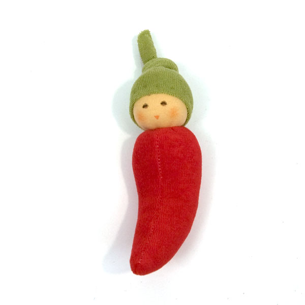 Chili Pepper Rattle Doll (Nanchen)