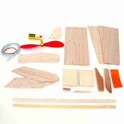 Airplane with Rubber Band Motor