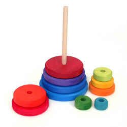 Rainbow Stacking Tower