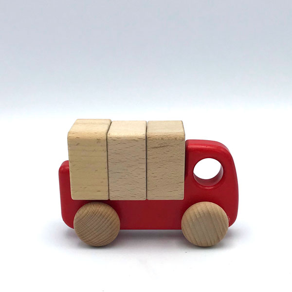 Small Red Truck with Blocks (Bajo)