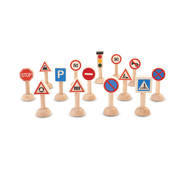 Traffic Signs and Lights (Plan Toys)