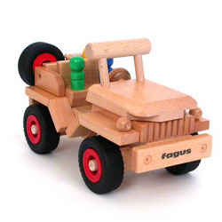 Wooden Jeep (Fagus)