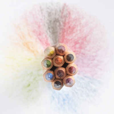 Artemis Plant Colors Pencils in Wooden Box