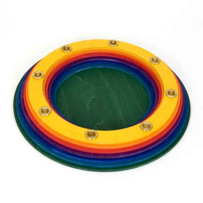 Colored Bowl Seasonal Decoration