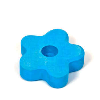 Birthday Flower Light Blue