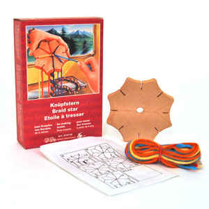 Braid-Weaving Star, Wood