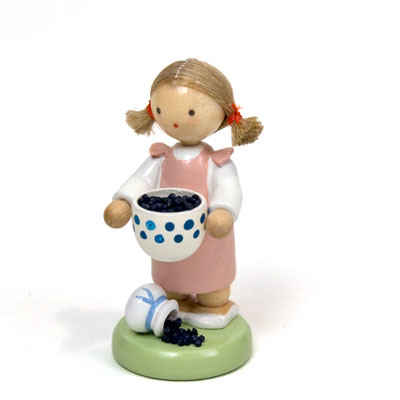 Girl with Blueberries Figurine (Flade)