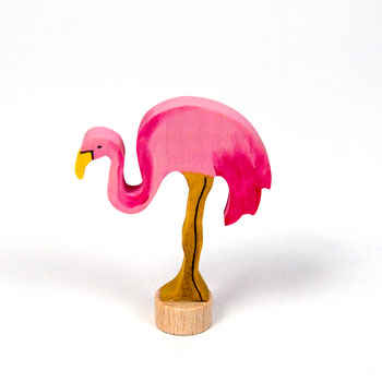 Flamingo Ornament for Birthday Ring