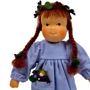 Hilscher Flower Doll Violet