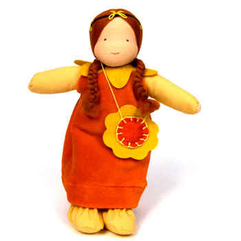 Marigold Flower Girl Doll