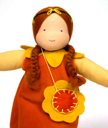 Marigold Flower Girl Doll