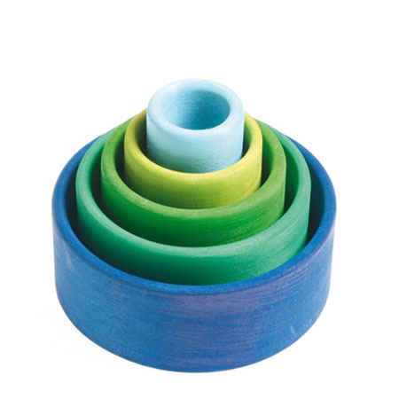 Stacking Bowls - Ocean Blues