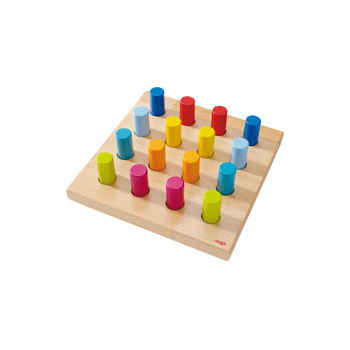 Rainbow Whirls Pegging Game