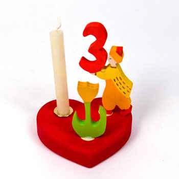 Large Birthday Heart, Red
