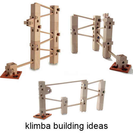 Klimba creative building suggestions