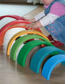 Large Rainbow Stacking Tunnel
