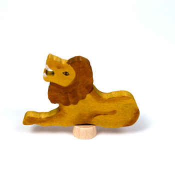 Lion Ornament for Birthday Ring