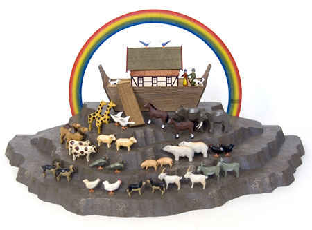 Mount Ararat 4-Tier Stand for Noahs Ark (Small)
