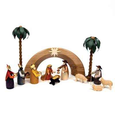 Modern Nativity Scene