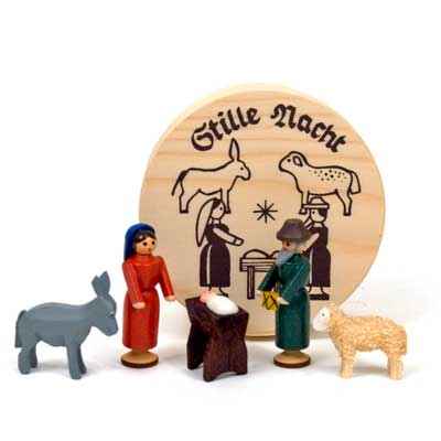 Miniature Nativity set (boxed)