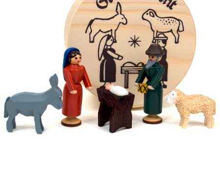 Miniature Nativity Set (Boxed)