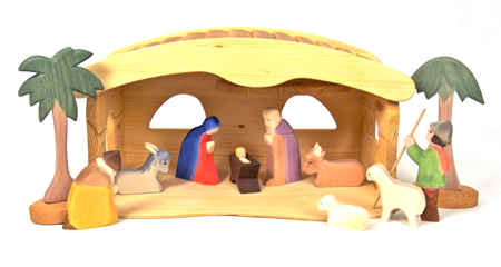 Stable for Farm and Nativity by Verneuer