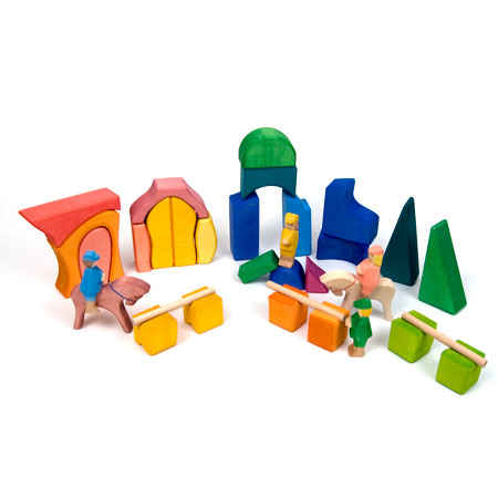 Rainbow Rider Farm Set