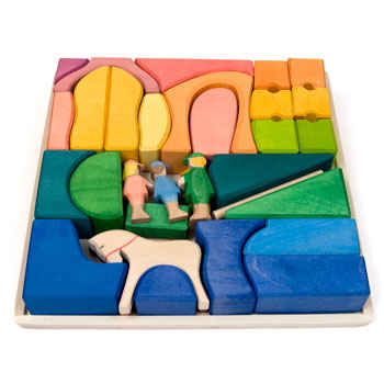 Rainbow Rider Farm Set