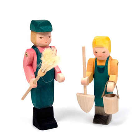 Zoo Keeper Pair by Ostheimer